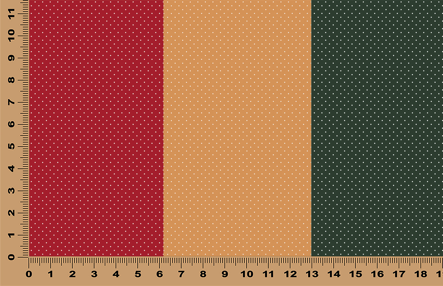 DecoCraft - Trios - Christmas Dot Trio