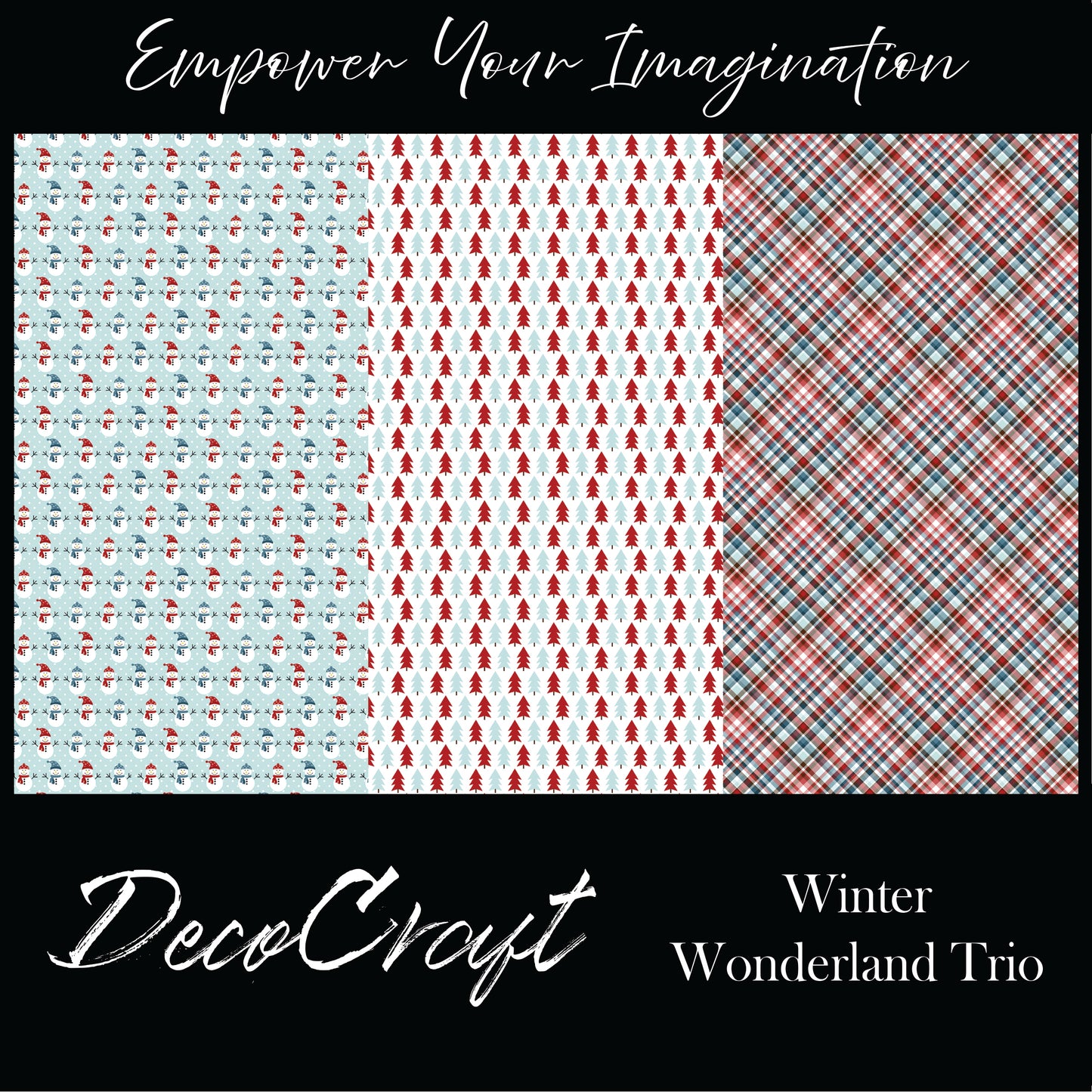 DecoCraft - Trios - Winter Wonderland Trio