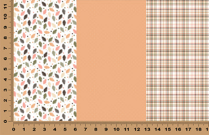 DecoCraft - Trios - Fall Vibes Leaves Trio