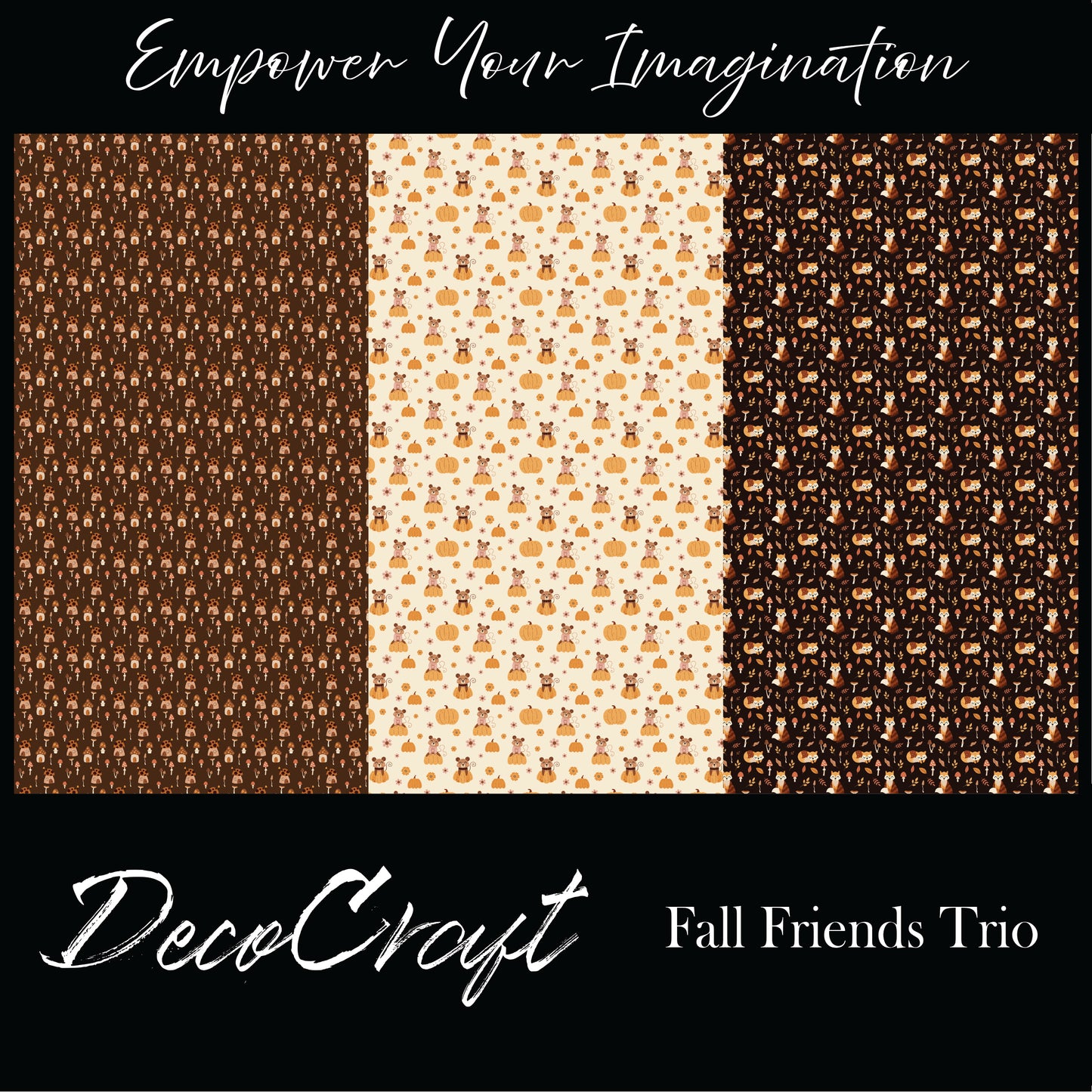 DecoCraft - Trios - Fall Friends Trio