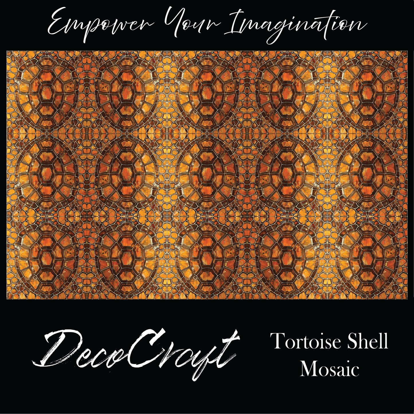 DecoCraft - Animals, Bugs, & Birds - Tortoise Shell Mosaic