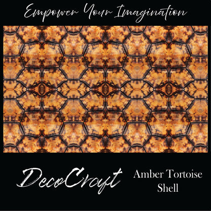 DecoCraft - Animals, Bugs, & Birds - Amber Tortoise Shell