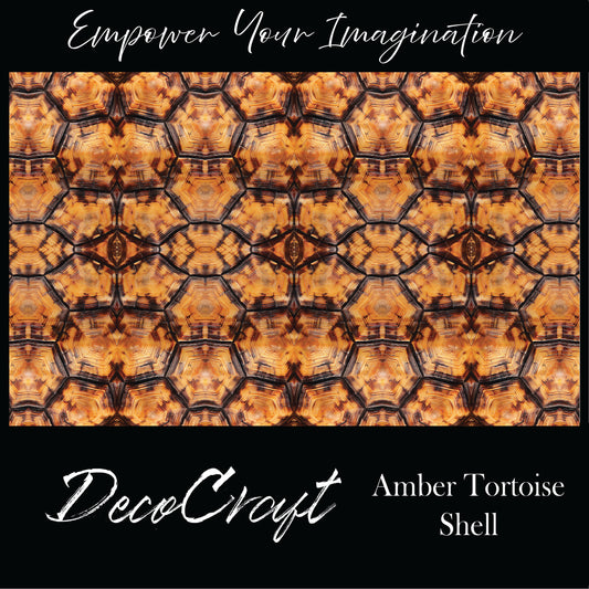 DecoCraft - Animals, Bugs, & Birds - Amber Tortoise Shell