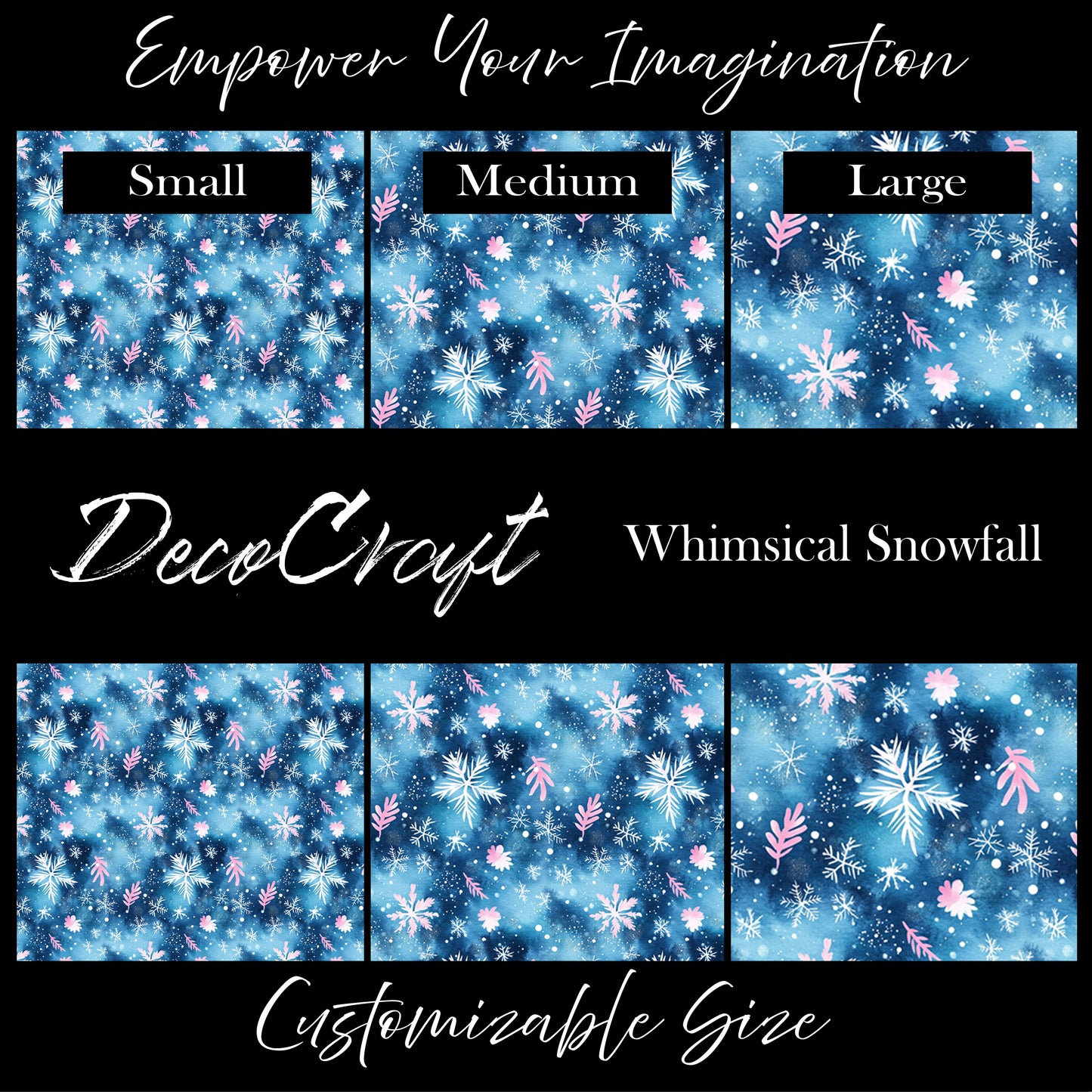 DecoCraft - Christmas - Whimsical Snowfall
