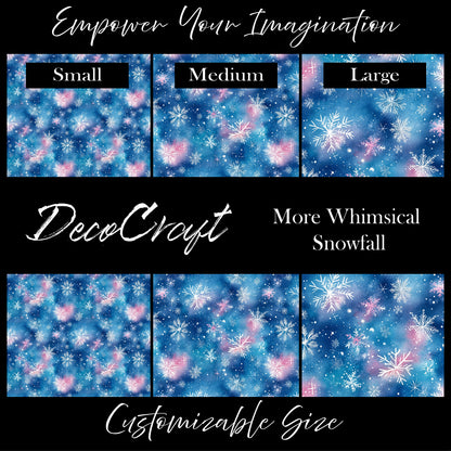 DecoCraft - Christmas - More Whimsical Snowfall