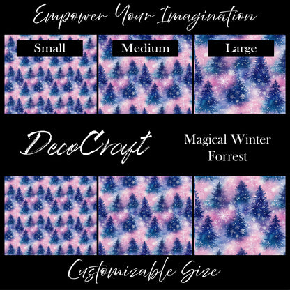 DecoCraft - Christmas - Magical Winter Forrest