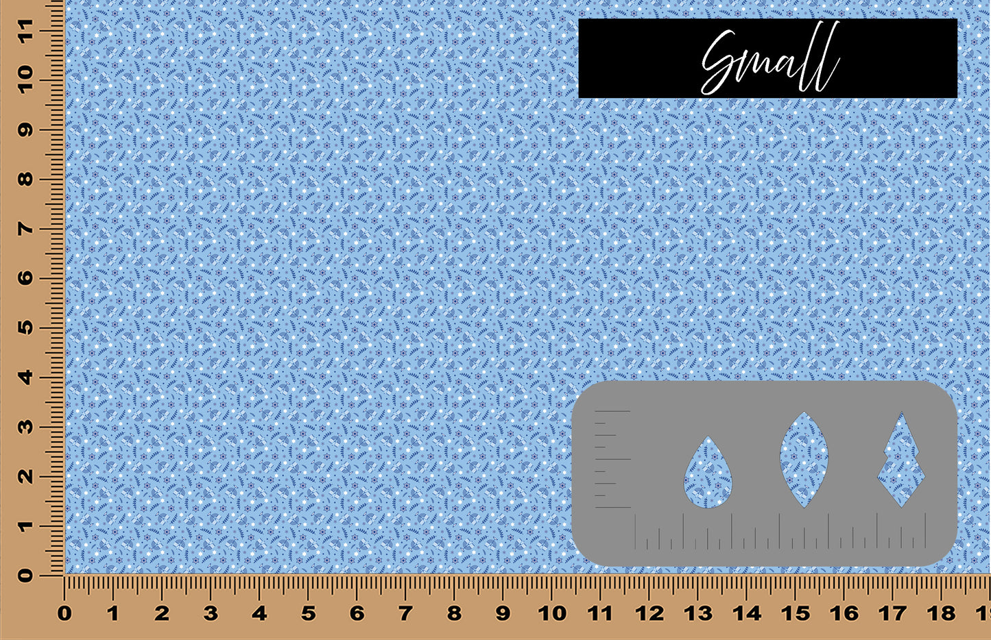 DecoCraft - Cherokee Rose - Style Sheet - Hanukkah Blue