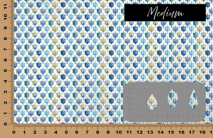 DecoCraft - Cherokee Rose - Style Sheet - Hanukkah Candles