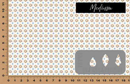 DecoCraft - Cherokee Rose - Style Sheet - Hanukkah - Star of David