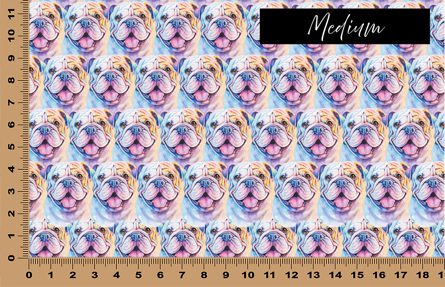 DecoCraft - Cherokee Rose - Style Sheet - Watercolor Bulldog