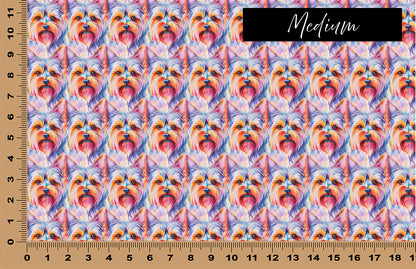 DecoCraft - Cherokee Rose - Style Sheet - Watercolor Yorkie