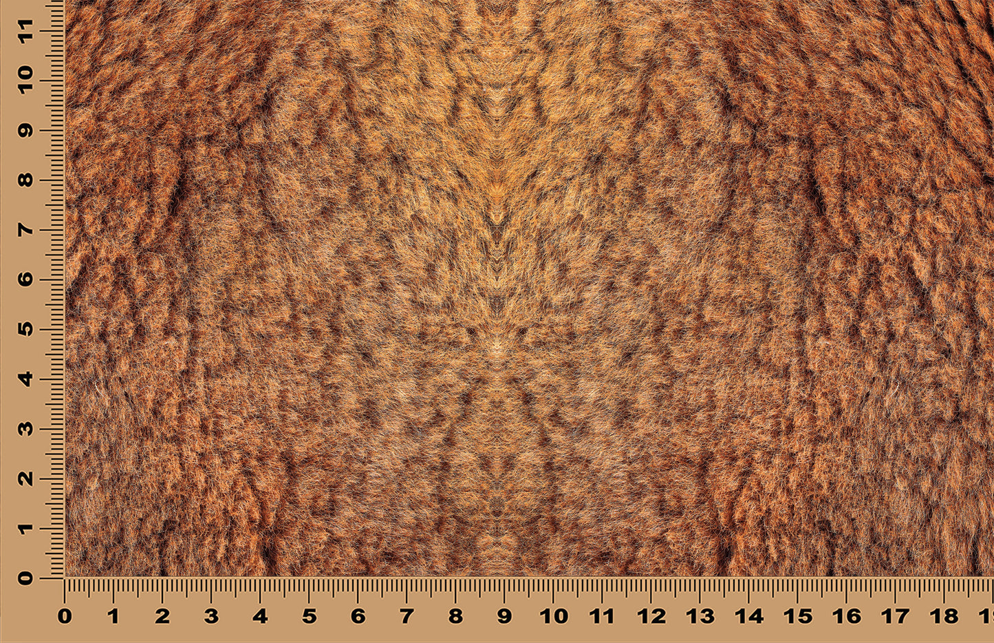 DecoCraft - Cherokee Rose - Style Sheet - Wiry Fur - Brown