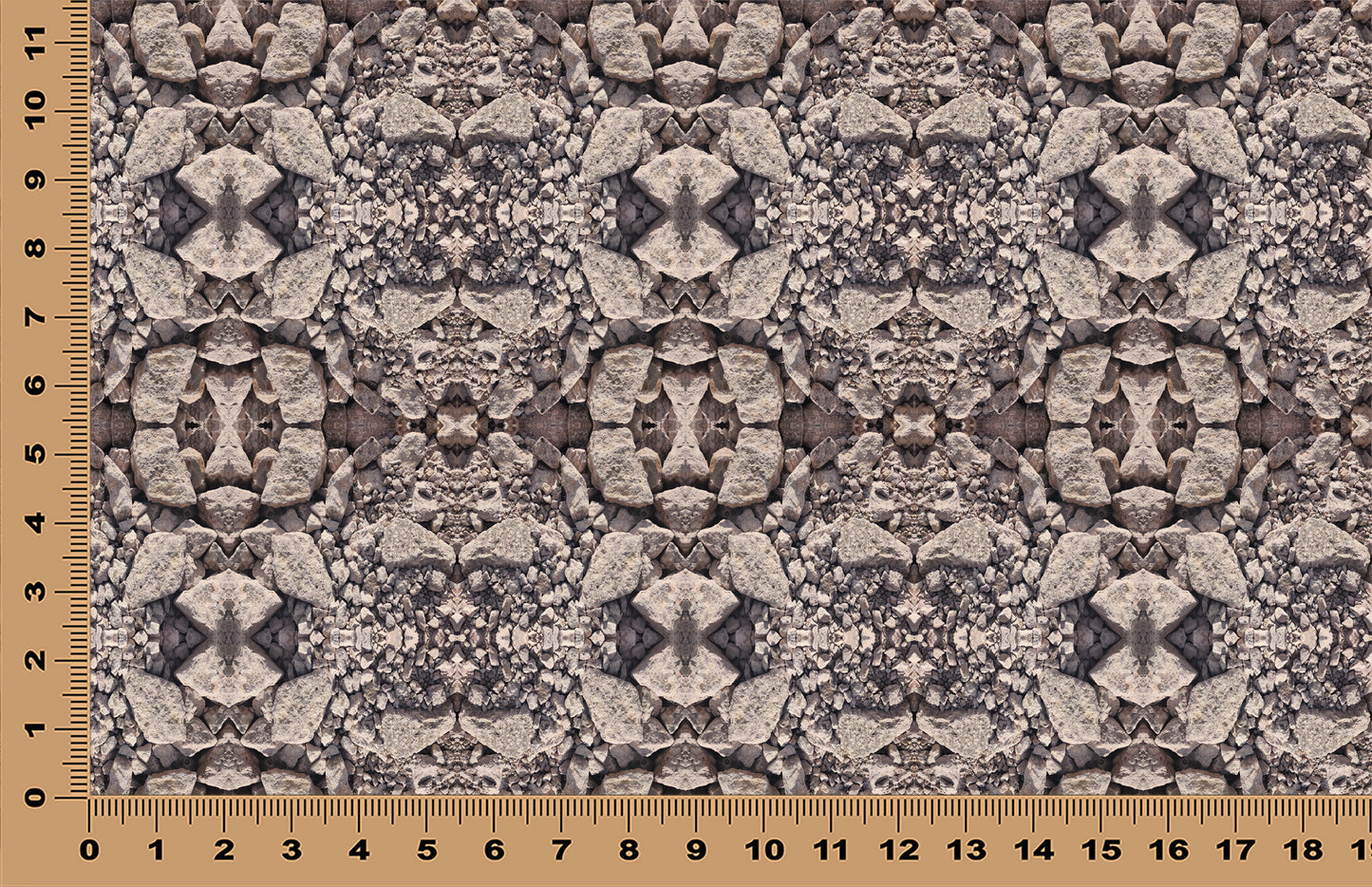 DecoCraft - Photo-astic Textures (Flat) - Stone Kaleidoscope