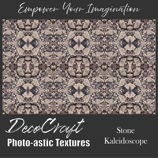 DecoCraft - Photo-astic Textures (Flat) - Stone Kaleidoscope