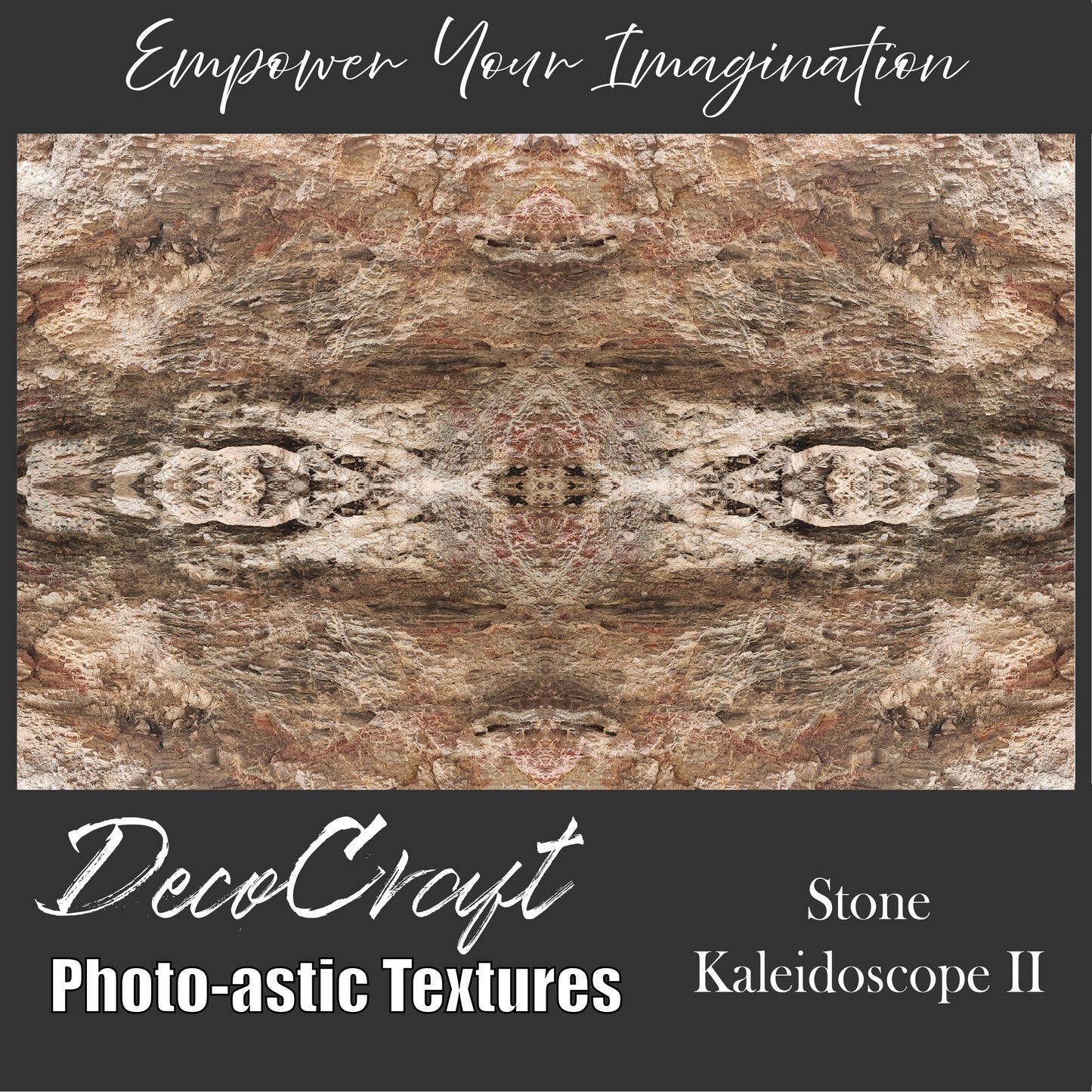 DecoCraft - Photo-astic Textures (Flat) - Stone Kaleidoscope II