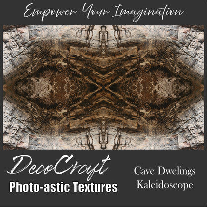 DecoCraft - Photo-astic Textures (Flat) - Cave Dwellings Kaleidoscope