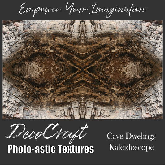DecoCraft - Photo-astic Textures (Flat) - Cave Dwellings Kaleidoscope