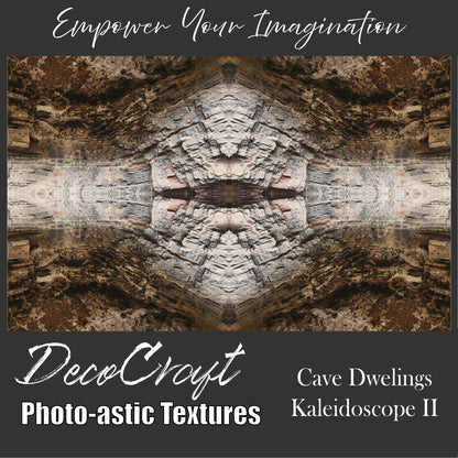 DecoCraft - Photo-astic Textures (Flat) - Cave Dwellings Kaleidoscope II