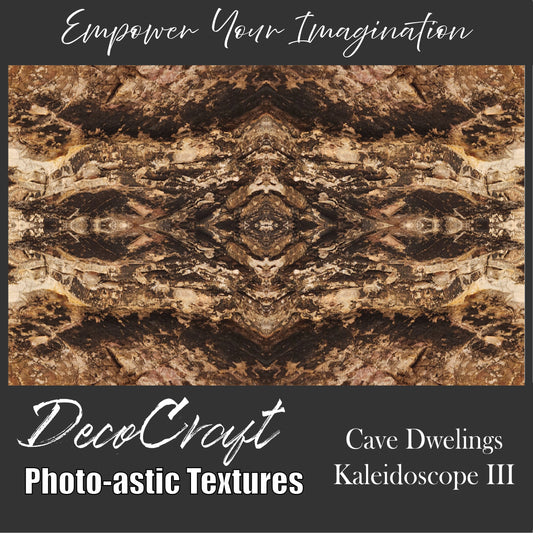 DecoCraft - Photo-astic Textures (Flat) - Cave Dwellings Kaleidoscope III