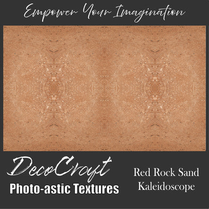 DecoCraft - Photo-astic Textures (Flat) - Red Sand
