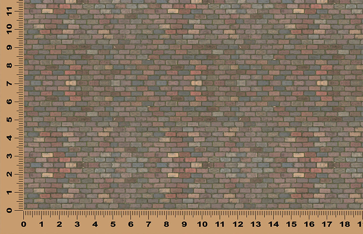DecoCraft - Photo-astic Textures (Flat) - Brick Walkway - Multiple sizes available