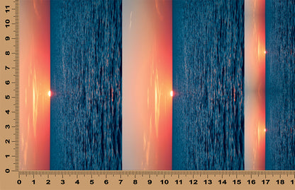 DecoCraft - Photo-astic Textures (Flat) - Ocean Sunset - Multiple sizes available