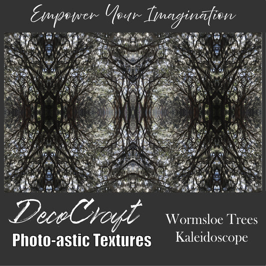 DecoCraft - Photo-astic Textures (Flat) - Wormsloe Trees Kaleidoscope