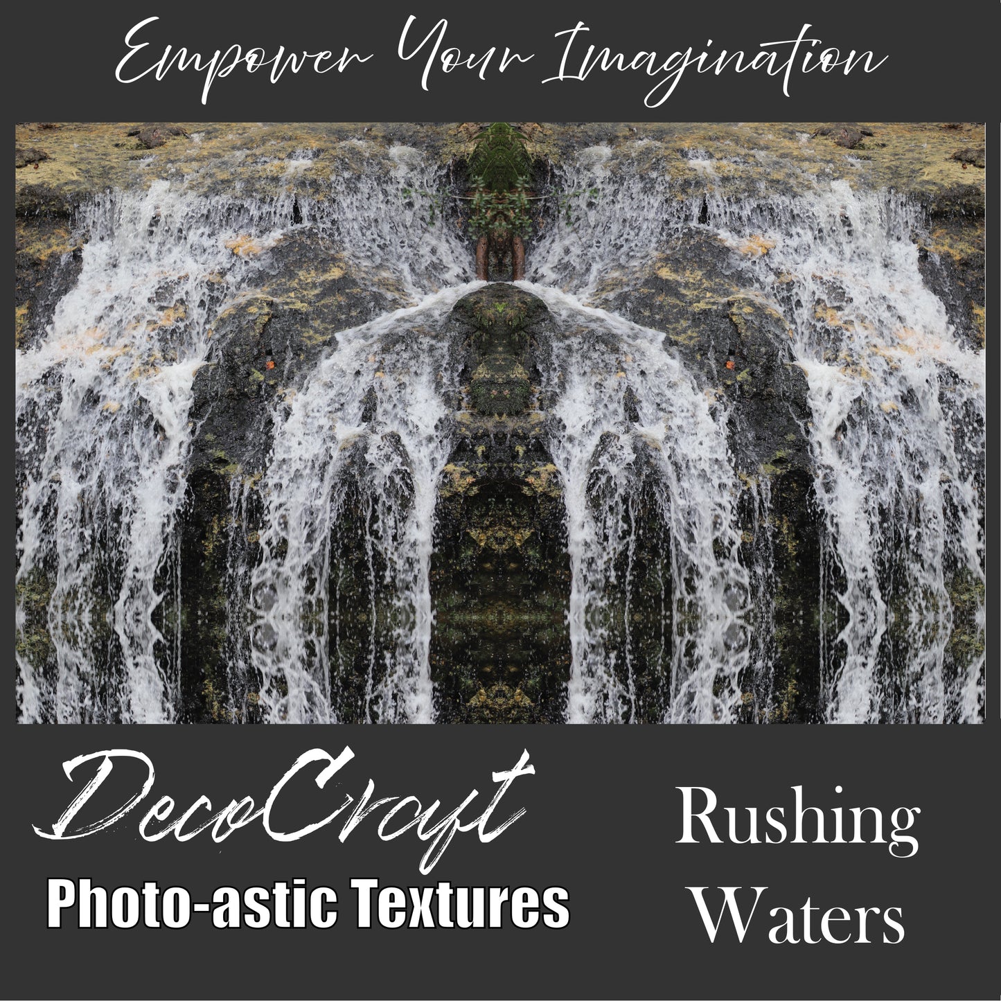 DecoCraft - Photo-astic Textures (Flat) - Rushing Water