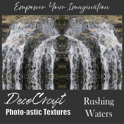 DecoCraft - Photo-astic Textures (Flat) - Rushing Water