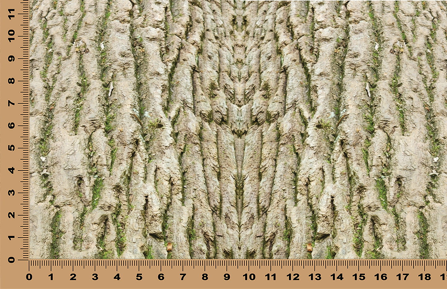 DecoCraft - Photo-astic Textures (Flat) - Tree Bark Mirrored