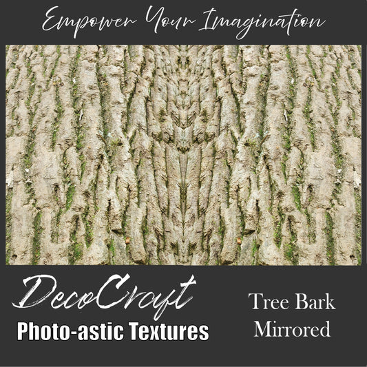 DecoCraft - Photo-astic Textures (Flat) - Tree Bark Mirrored