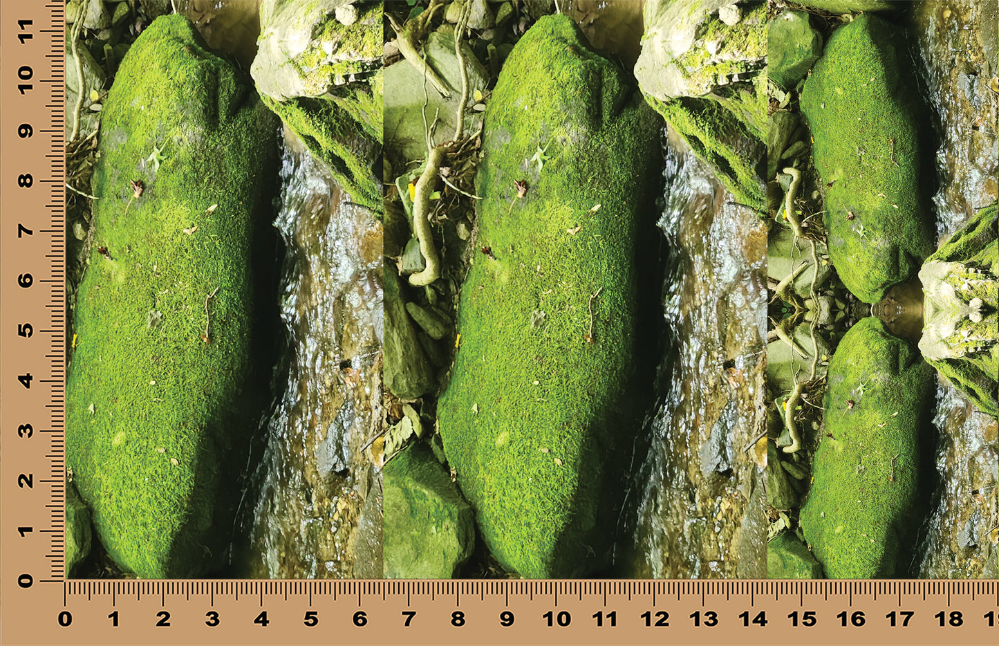 DecoCraft - Photo-astic Textures (Flat) - Mossy Stone - Multiple sizes available