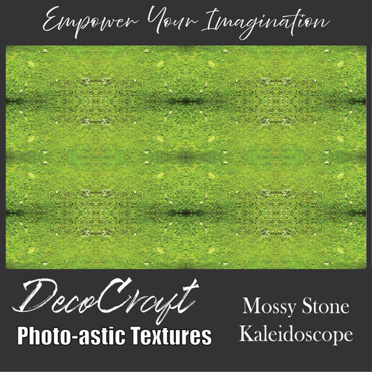 DecoCraft - Photo-astic Textures (Flat) - Mossy Stone Kaleidoscope