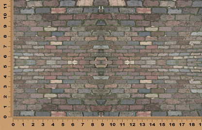 DecoCraft - Photo-astic Textures (Flat) - Brick Walkway Mirrored