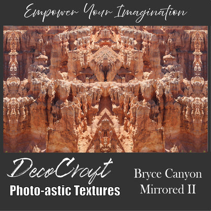 DecoCraft - Photo-astic Textures (Flat) - Bryce Canyon Mirrored II