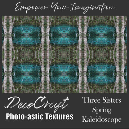 DecoCraft - Photo-astic Textures (Flat) - Three Sisters Spring Kaleidoscope