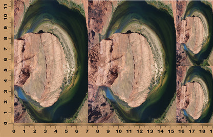 DecoCraft - Photo-astic Textures (Flat) - Grand Canyon Horseshoe Bend - Multiple sizes available (Copy)