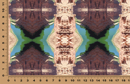 DecoCraft - Photo-astic Textures (Flat) - Grand Canyon Horseshoe Bend Kaleidoscope