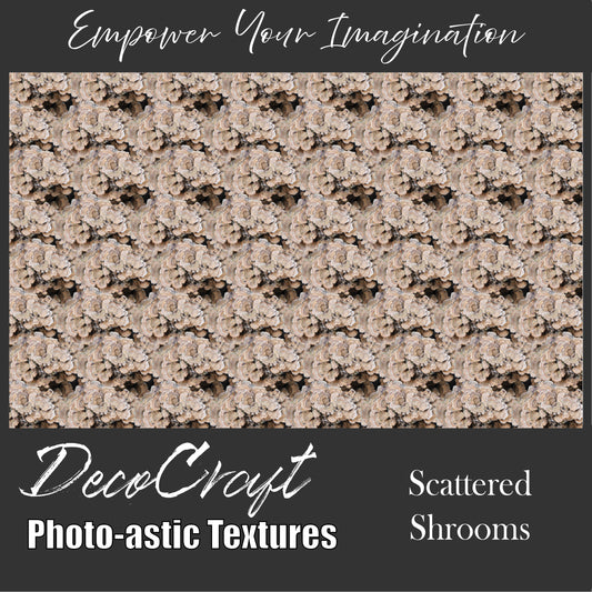DecoCraft - Photo-astic Textures (Flat) - Scattered Shrooms