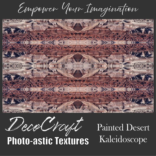 DecoCraft - Photo-astic Textures (Flat) - Painted Desert Kaleidoscope