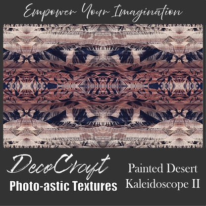 DecoCraft - Photo-astic Textures (Flat) - Painted Desert Kaleidoscope II