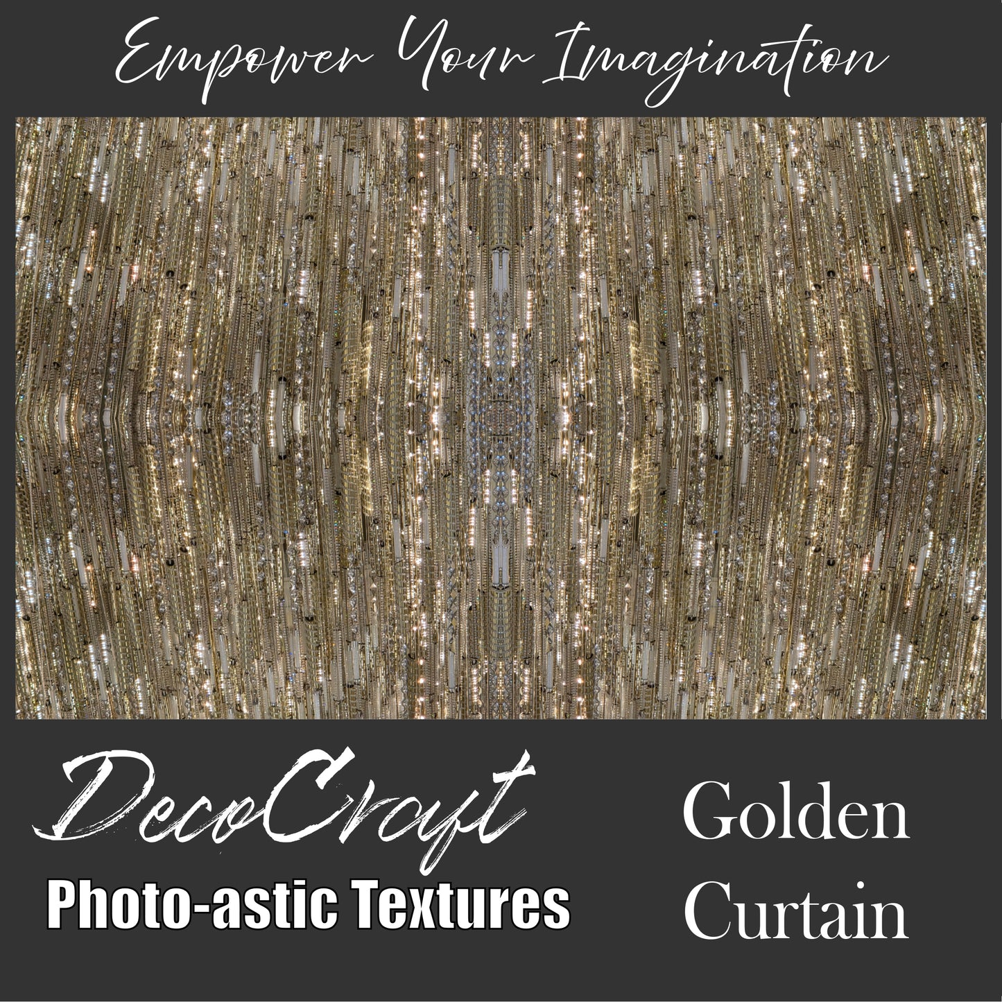 DecoCraft - Photo-astic Textures (Flat) - Golden Curtain
