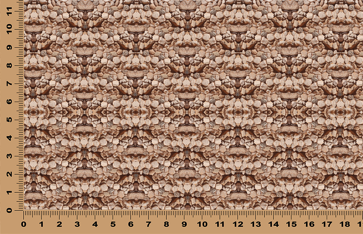 DecoCraft - Photo-astic Textures (Flat) -Valley of Fire - Stone Wall - Multiple sizes available