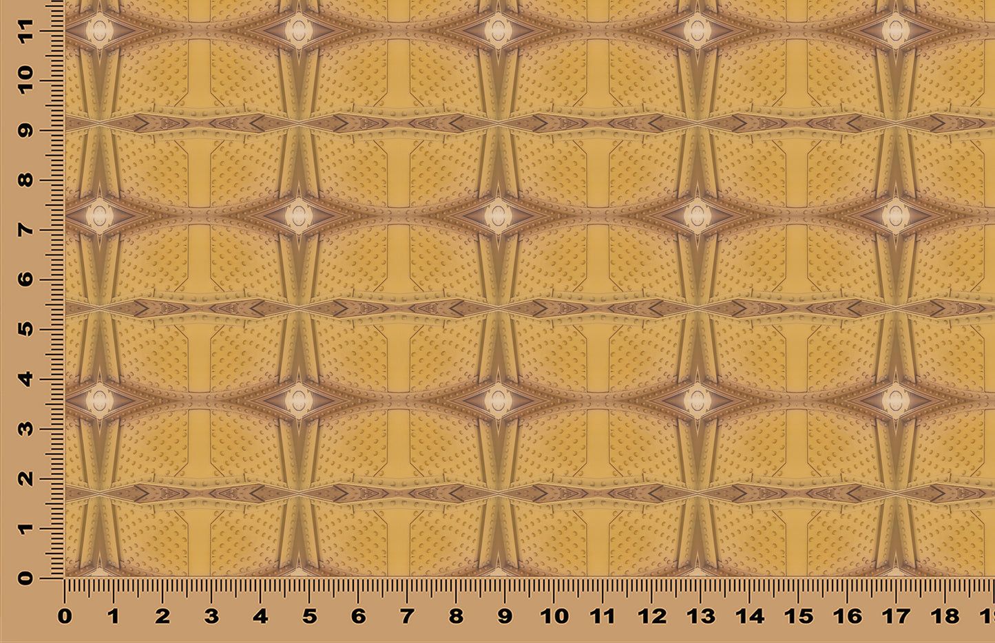 DecoCraft - Photo-astic Textures (Flat) -Valley of Fire - Train Rivets - Yellow - Multiple sizes available