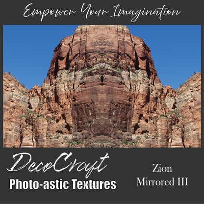 DecoCraft - Photo-astic Textures (Flat) - Zion Mirrored III