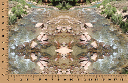 DecoCraft - Photo-astic Textures (Flat) - Zion - Virgin River - Kaleidoscope