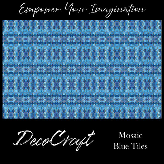 DecoCraft - Textures - Mosaic Blue Tiles