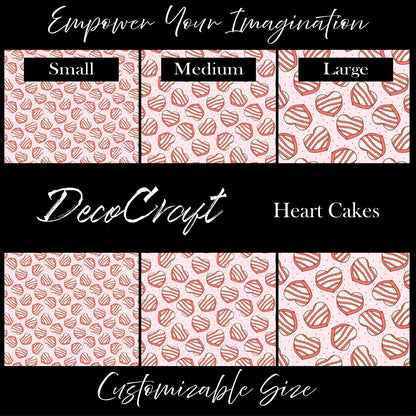 DecoCraft - Valentine's Day - Heart Cakes