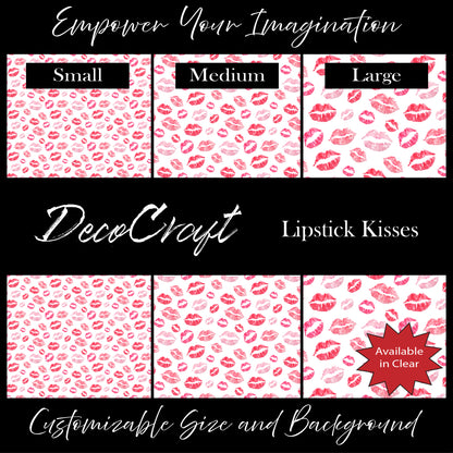 DecoCraft - Valentine's Day - Lipstick Kisses