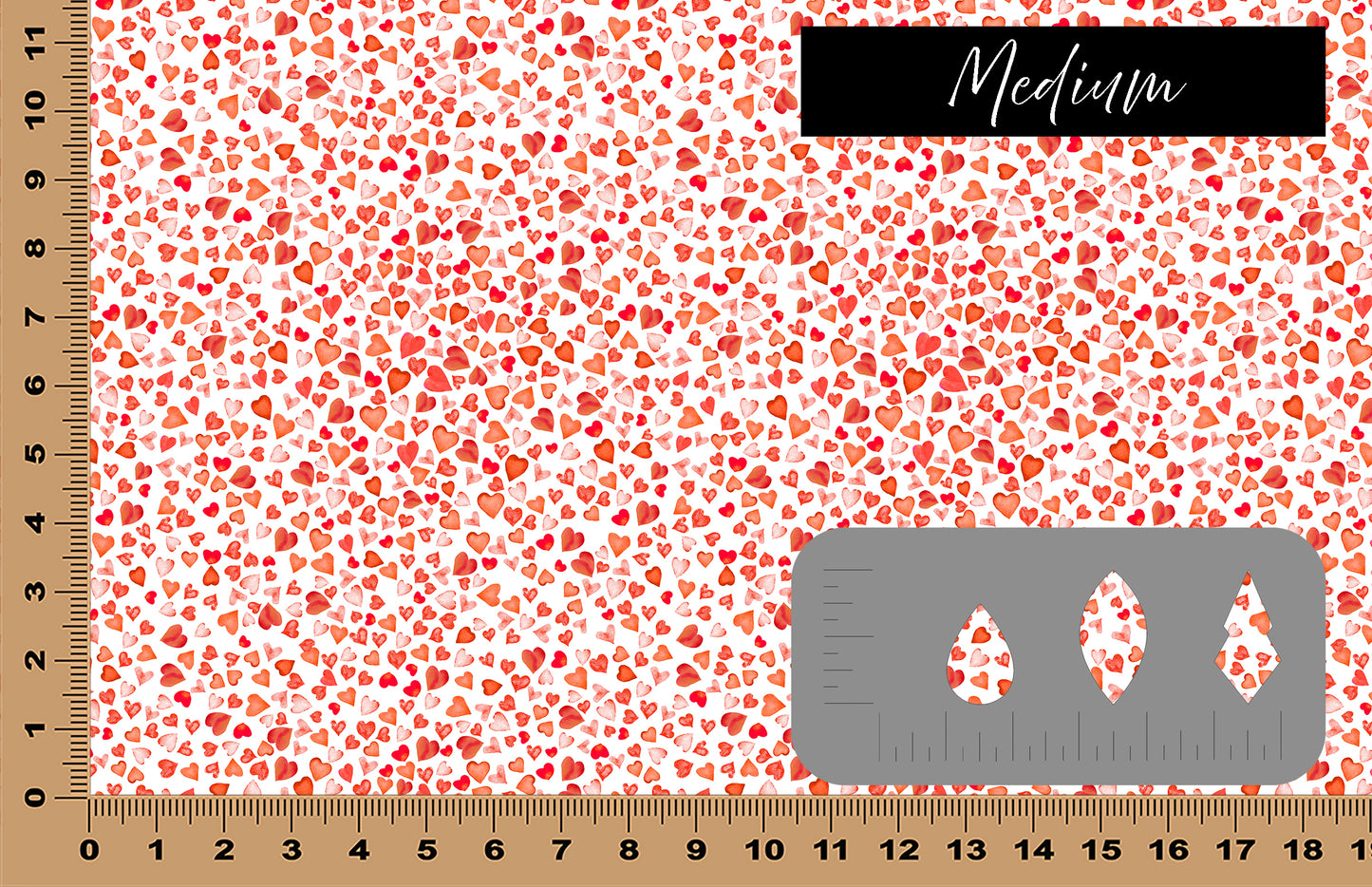 DecoCraft - Valentine's Day - Watercolor Hearts